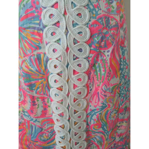 NWT Sz 2 Lilly Pulitzer RYDER SWISH FISH Shift Sundress Dress - Picture 4 of 7